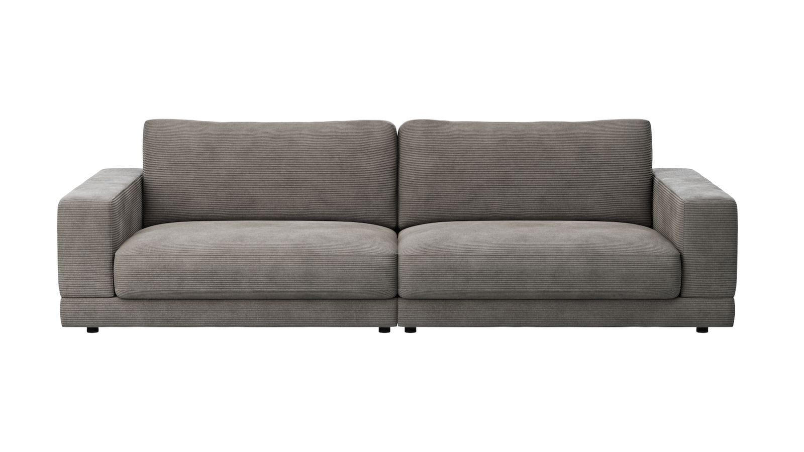 Juni 3-Sitzer sofa von Raum.Freunde mit Cord Bezug in verschiedenen Farben