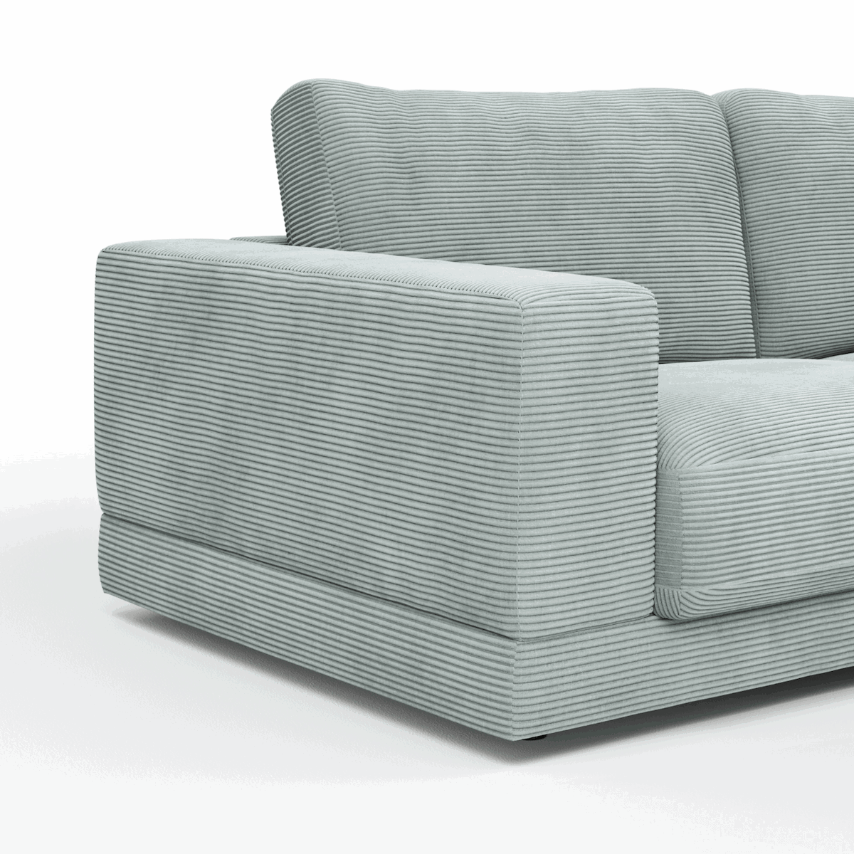 Sofa Juni in verschiedenen Farben mit Cord-Bezug von Raum.Freunde