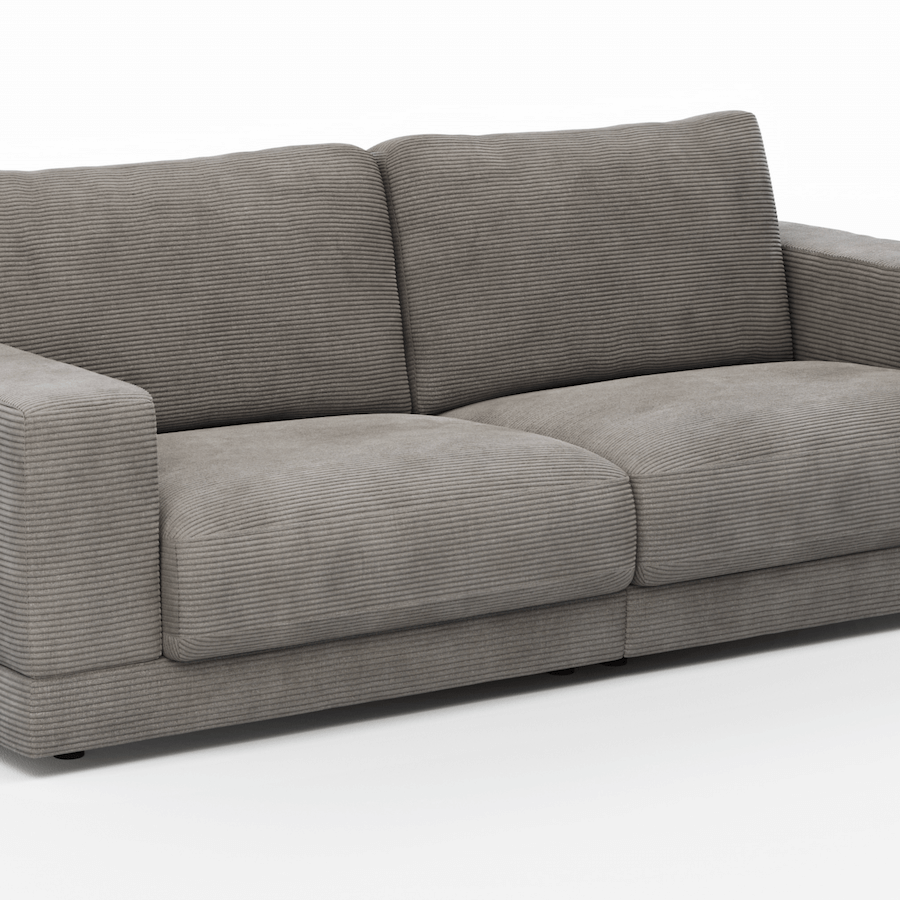 Sofa Juni in verschiedenen Farben mit Cord-Bezug von Raum.Freunde