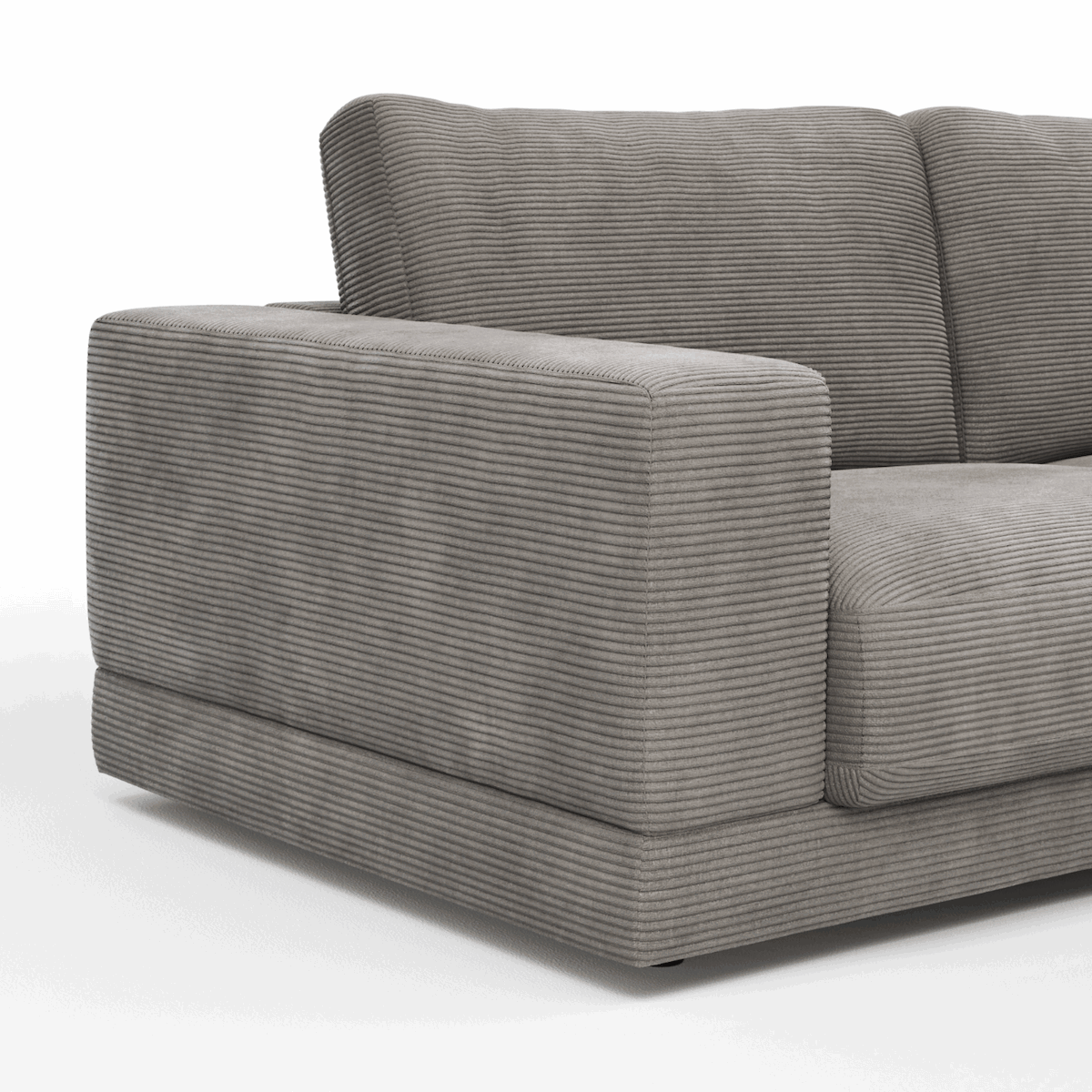 Sofa Juni in verschiedenen Farben mit Cord-Bezug von Raum.Freunde