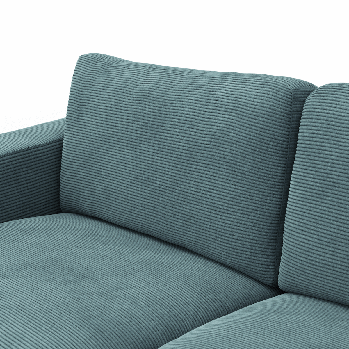 Sofa Juni in verschiedenen Farben mit Cord-Bezug von Raum.Freunde