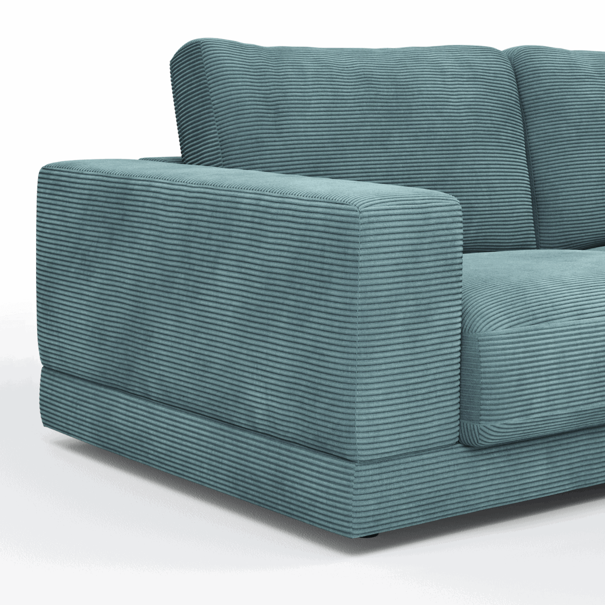 Sofa Juni in verschiedenen Farben mit Cord-Bezug von Raum.Freunde