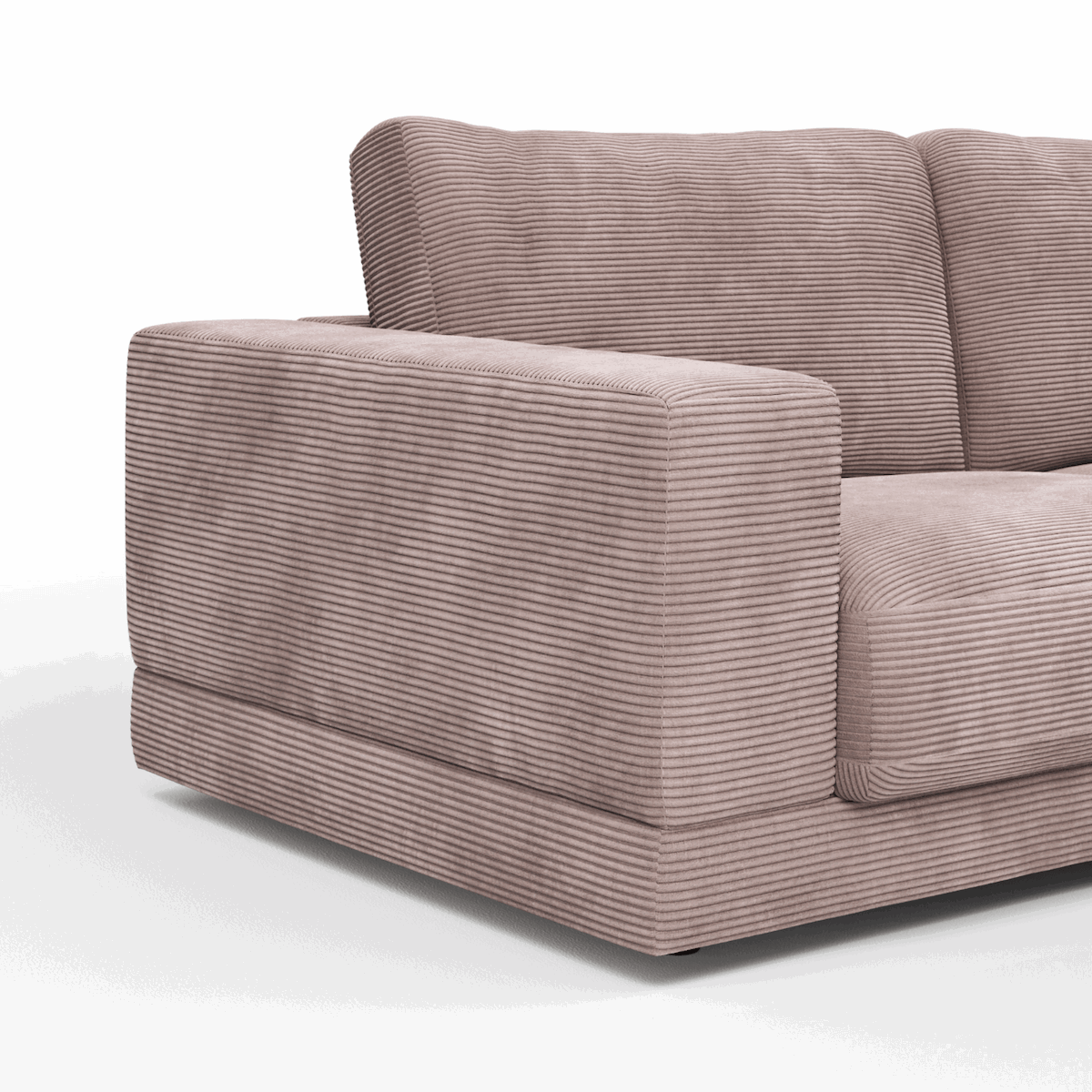 Sofa Juni in verschiedenen Farben mit Cord-Bezug von Raum.Freunde