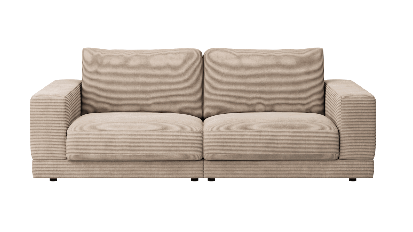 Sofa Juni in verschiedenen Farben mit Cord-Bezug von Raum.Freunde
