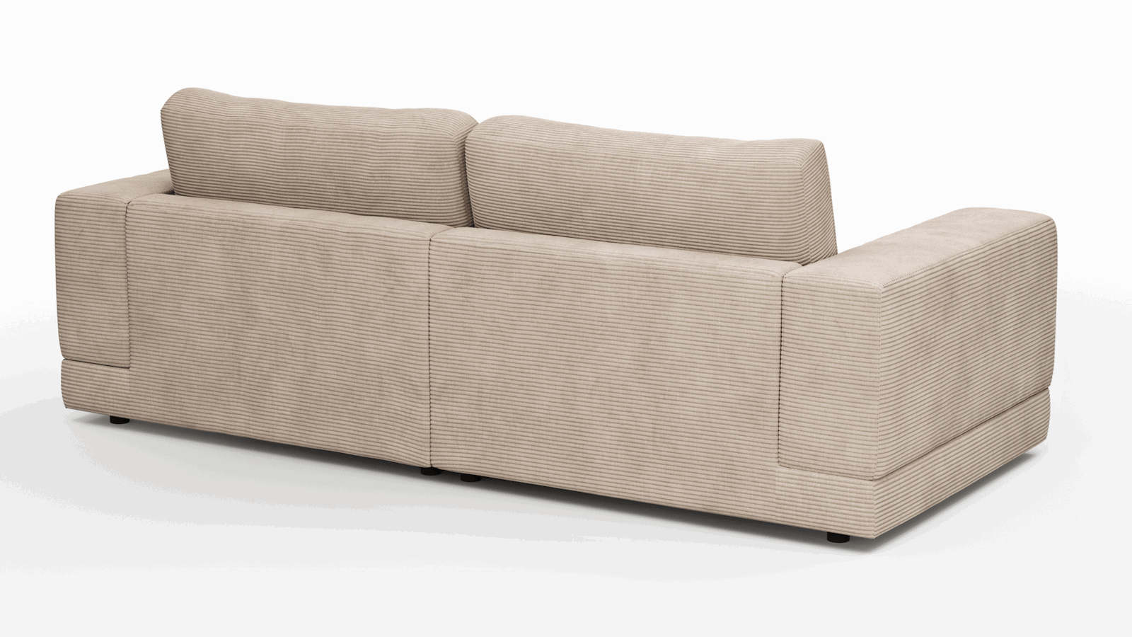 Sofa Juni in verschiedenen Farben mit Cord-Bezug von Raum.Freunde