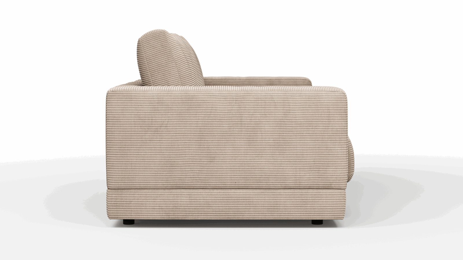 Sofa Juni in verschiedenen Farben mit Cord-Bezug von Raum.Freunde