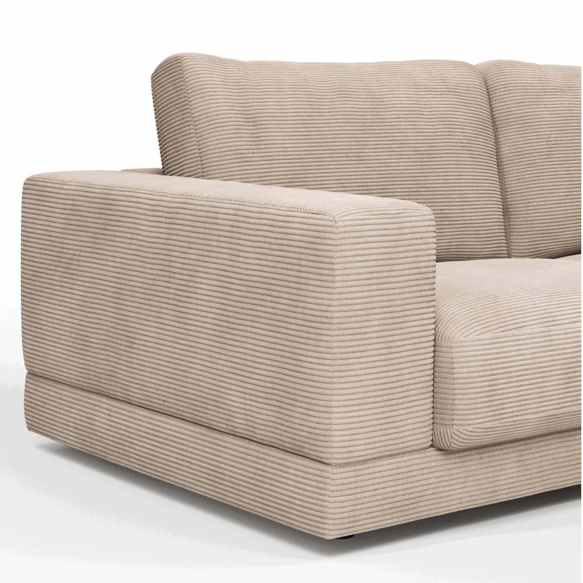Sofa Juni in verschiedenen Farben mit Cord-Bezug von Raum.Freunde
