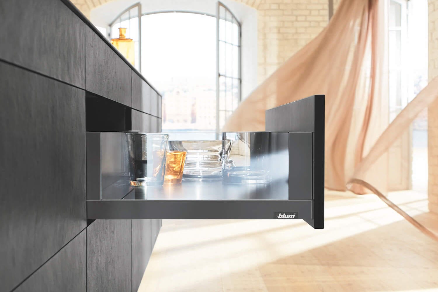 Legrabox Free Schublade in schwarz