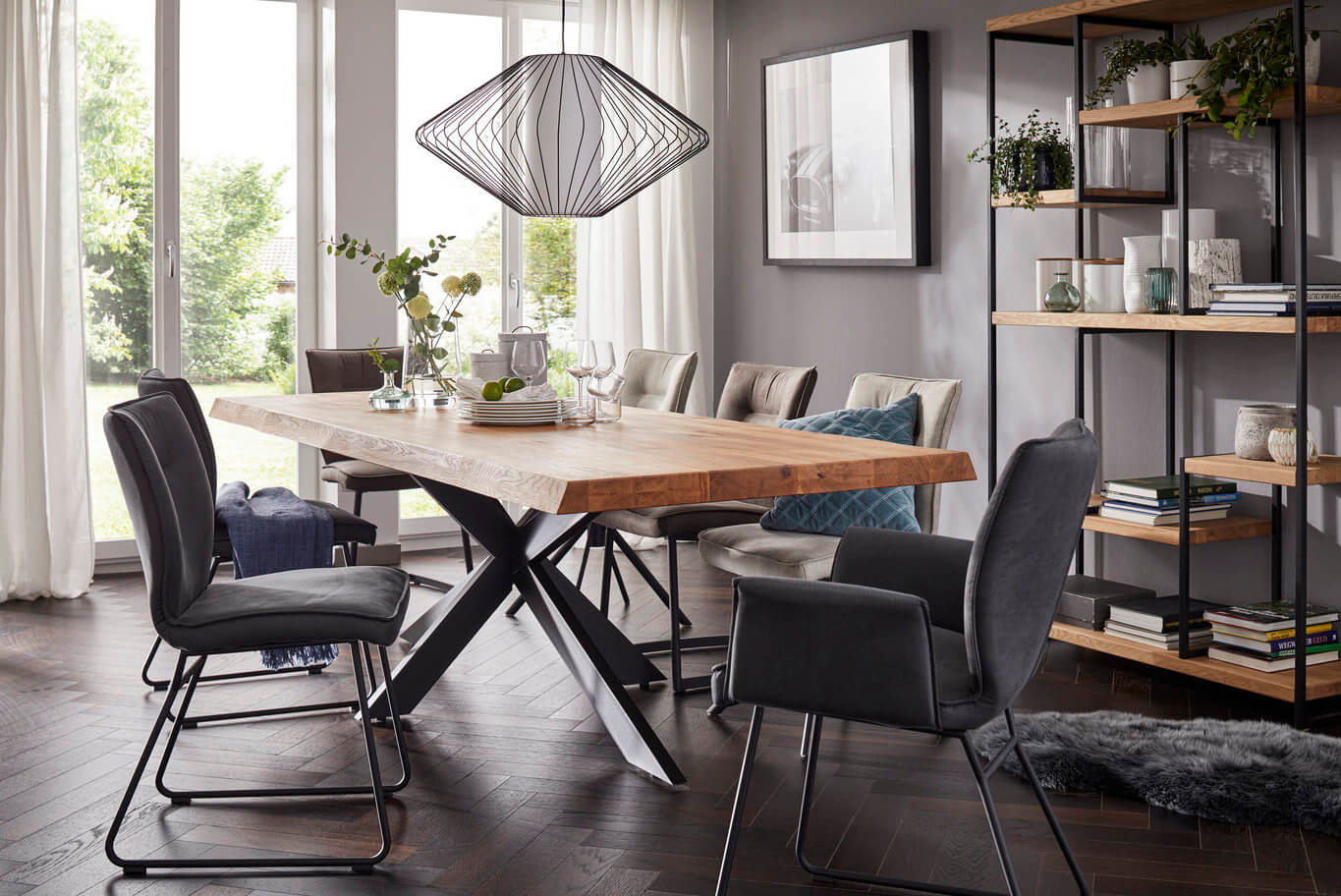 Stuhl Westmore mit Kufe von Natura Home – Bild 7