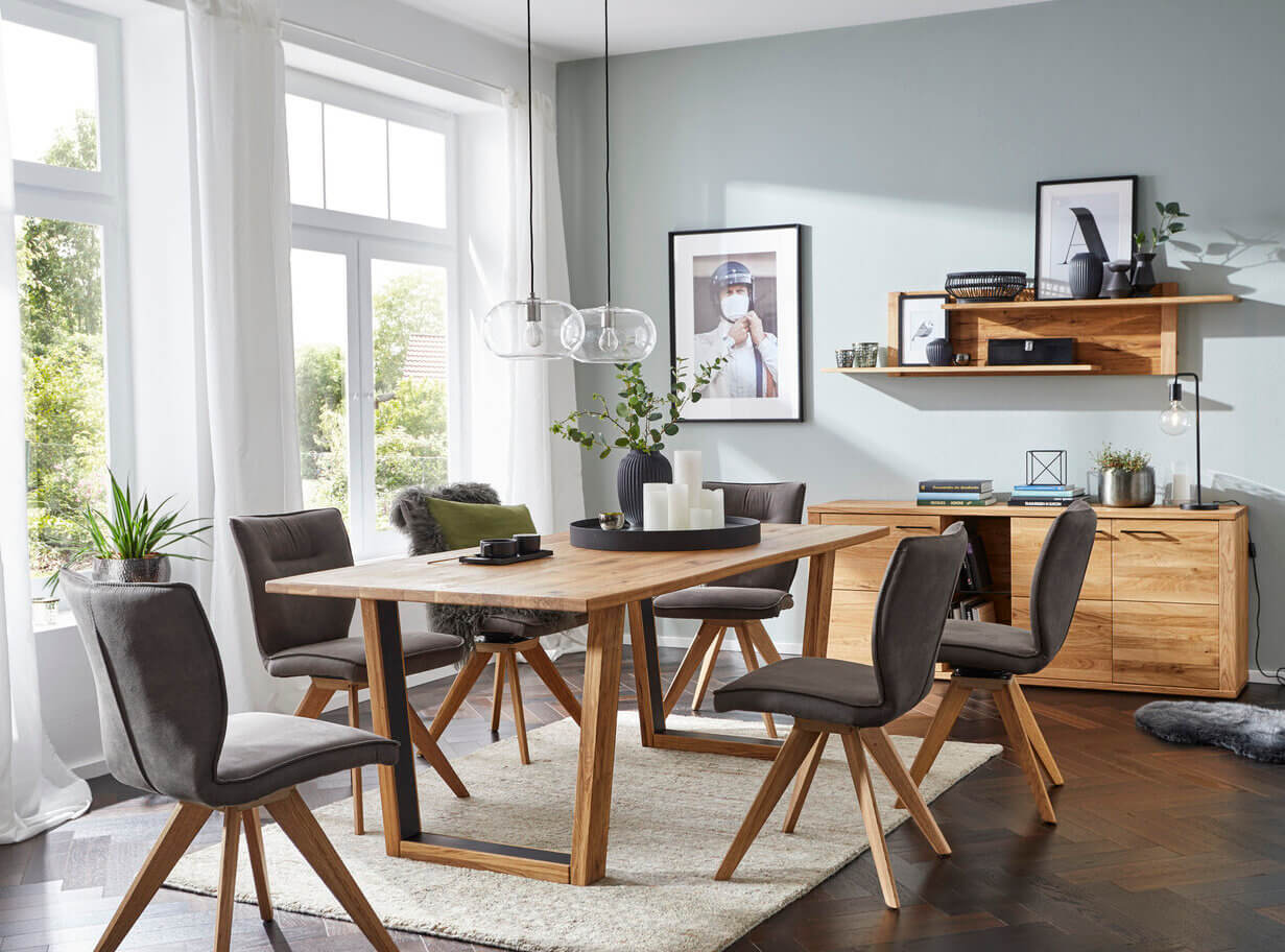 Polsterstuhl Westmore in Braun von Natura Home – Bild 2