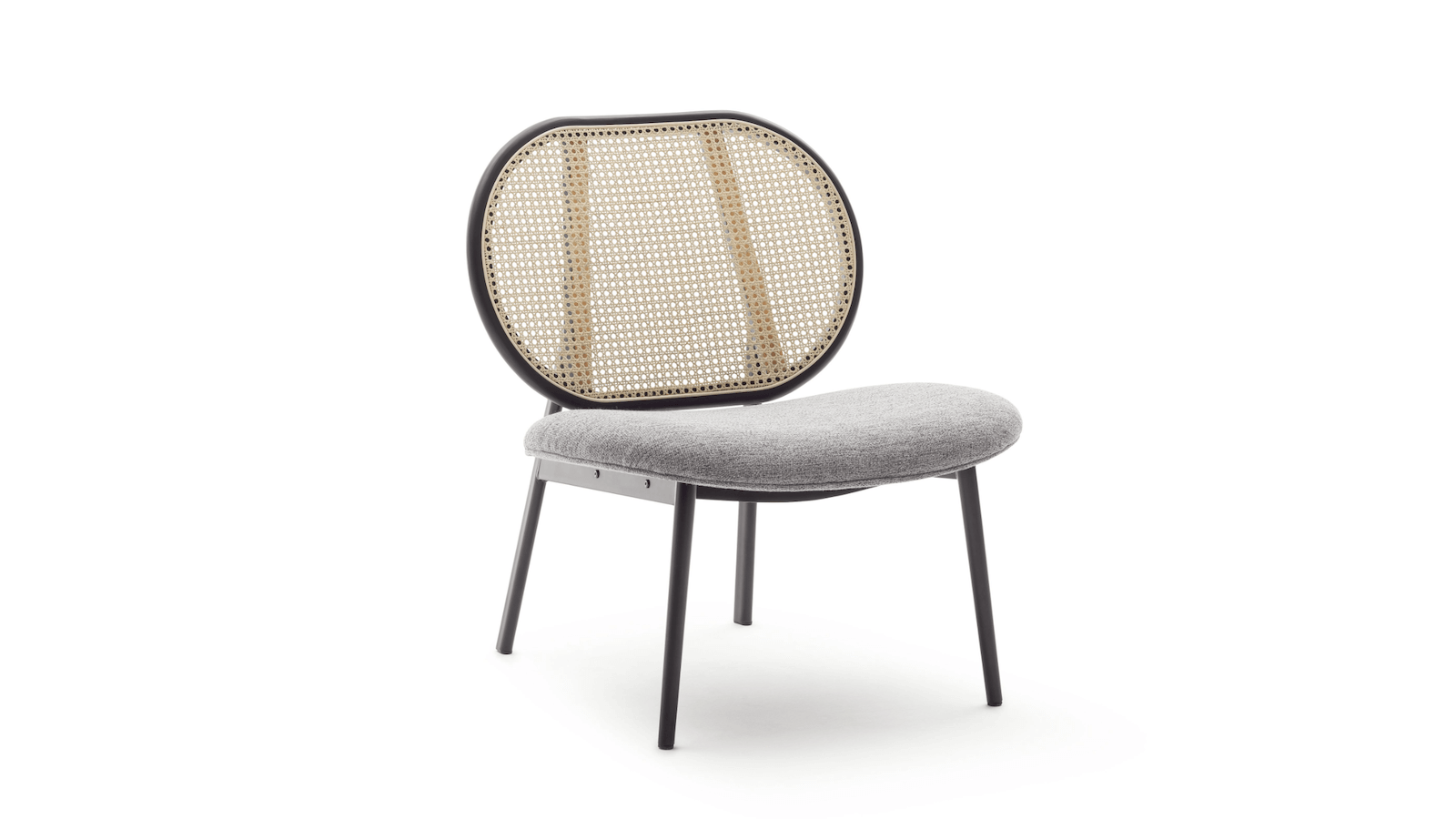 Loungechair Svala - Polster, Rattan, Buchenholz von Raum.Freunde