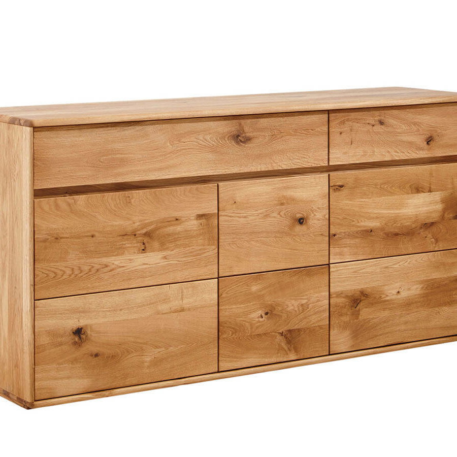 Sideboard Hillsboro - Wildeiche natur, geölt von Natura Home