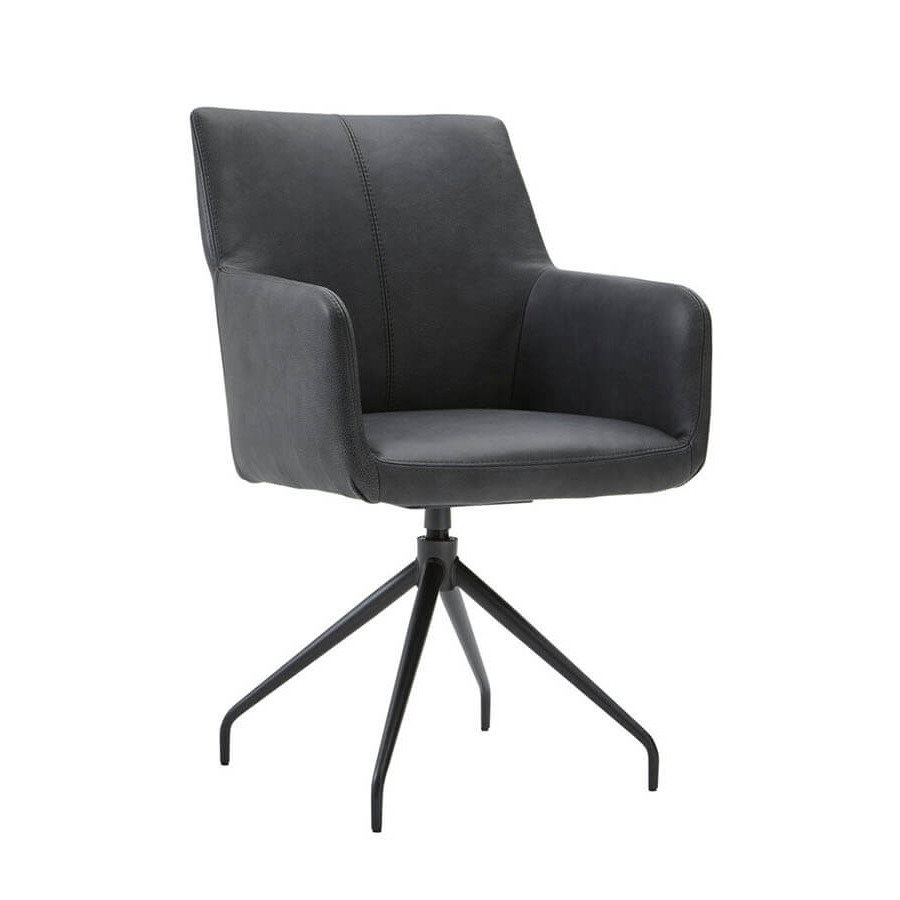 Drehstuhl Newcastle mit Armlehne von Natura Home