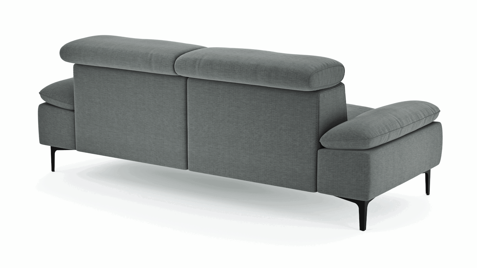 3-Sitzer Sofa Felipa mit Kopfteilverstellung von Global Family