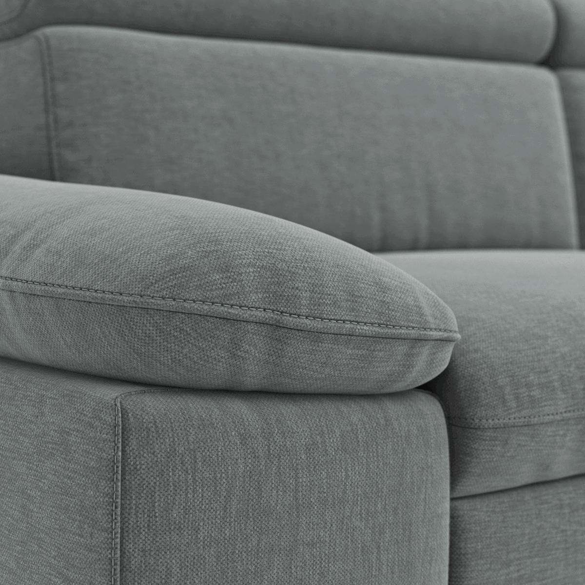 3-Sitzer Sofa Felipa mit Kopfteilverstellung von Global Family