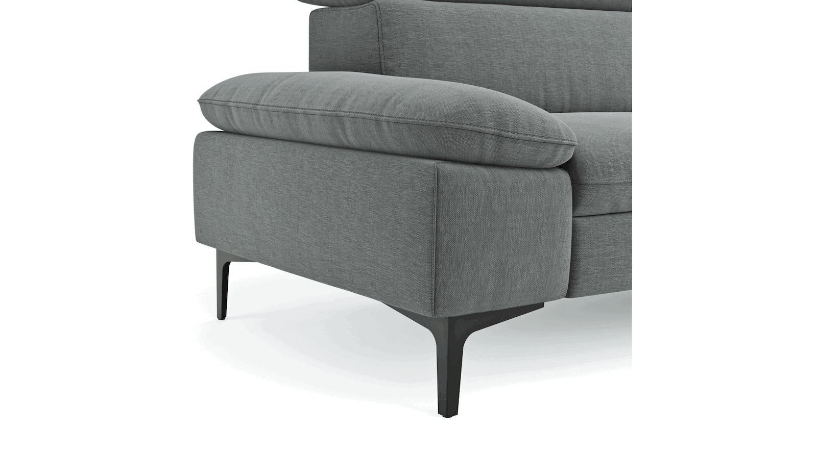 3-Sitzer Sofa Felipa mit Kopfteilverstellung von Global Family