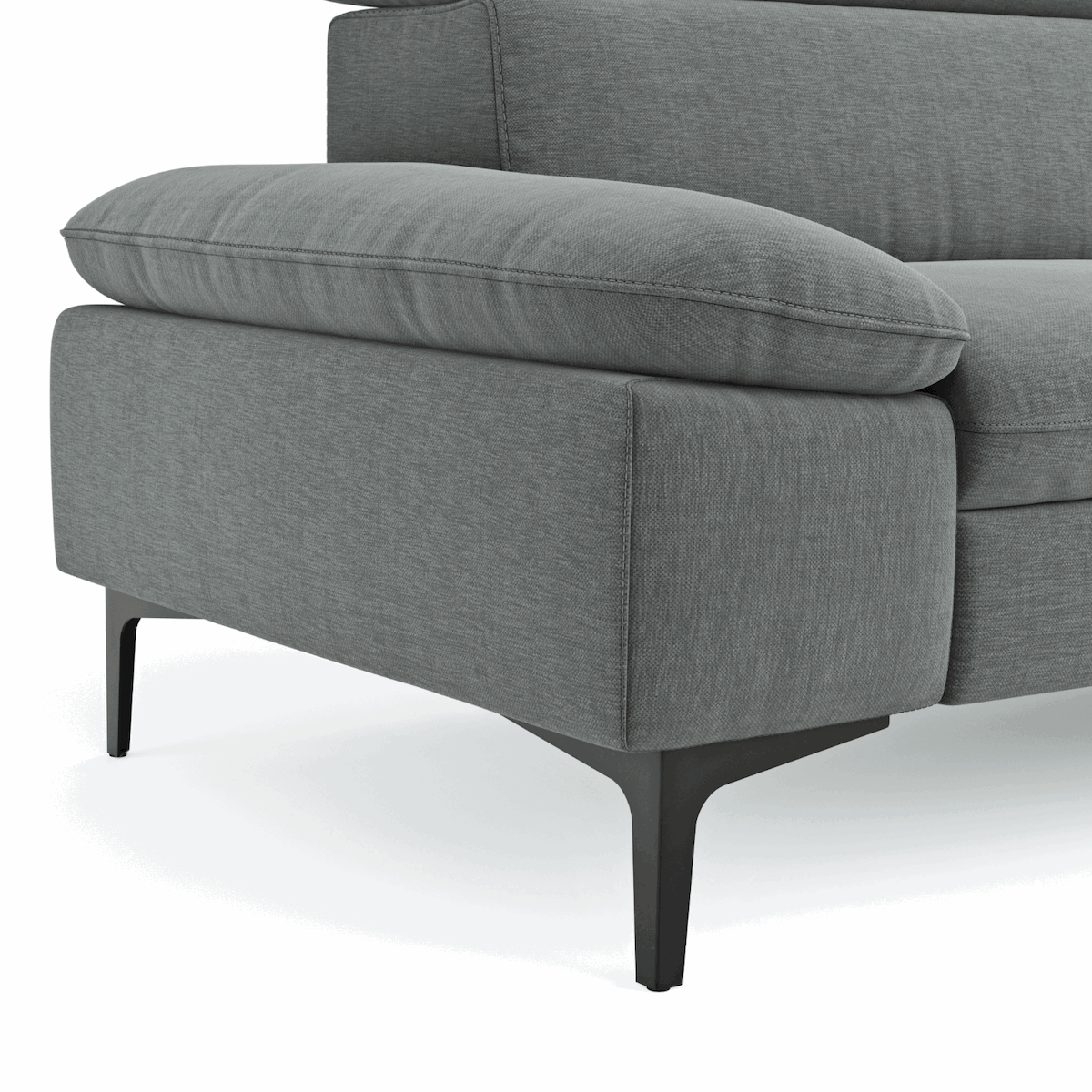 3-Sitzer Sofa Felipa mit Kopfteilverstellung von Global Family