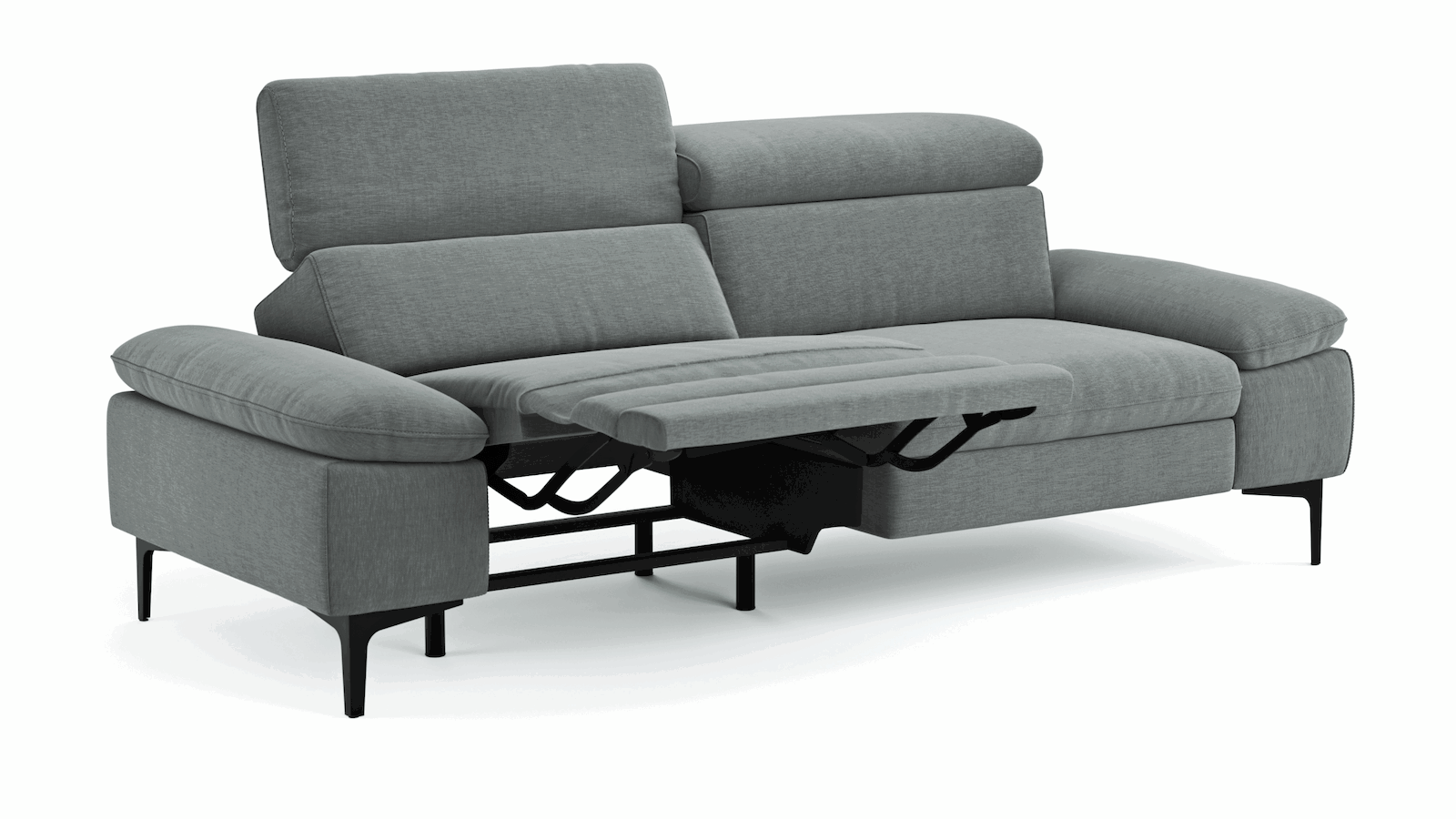 3-Sitzer-Sofa Felipa mit motorischer Relaxfunktion von Global Family