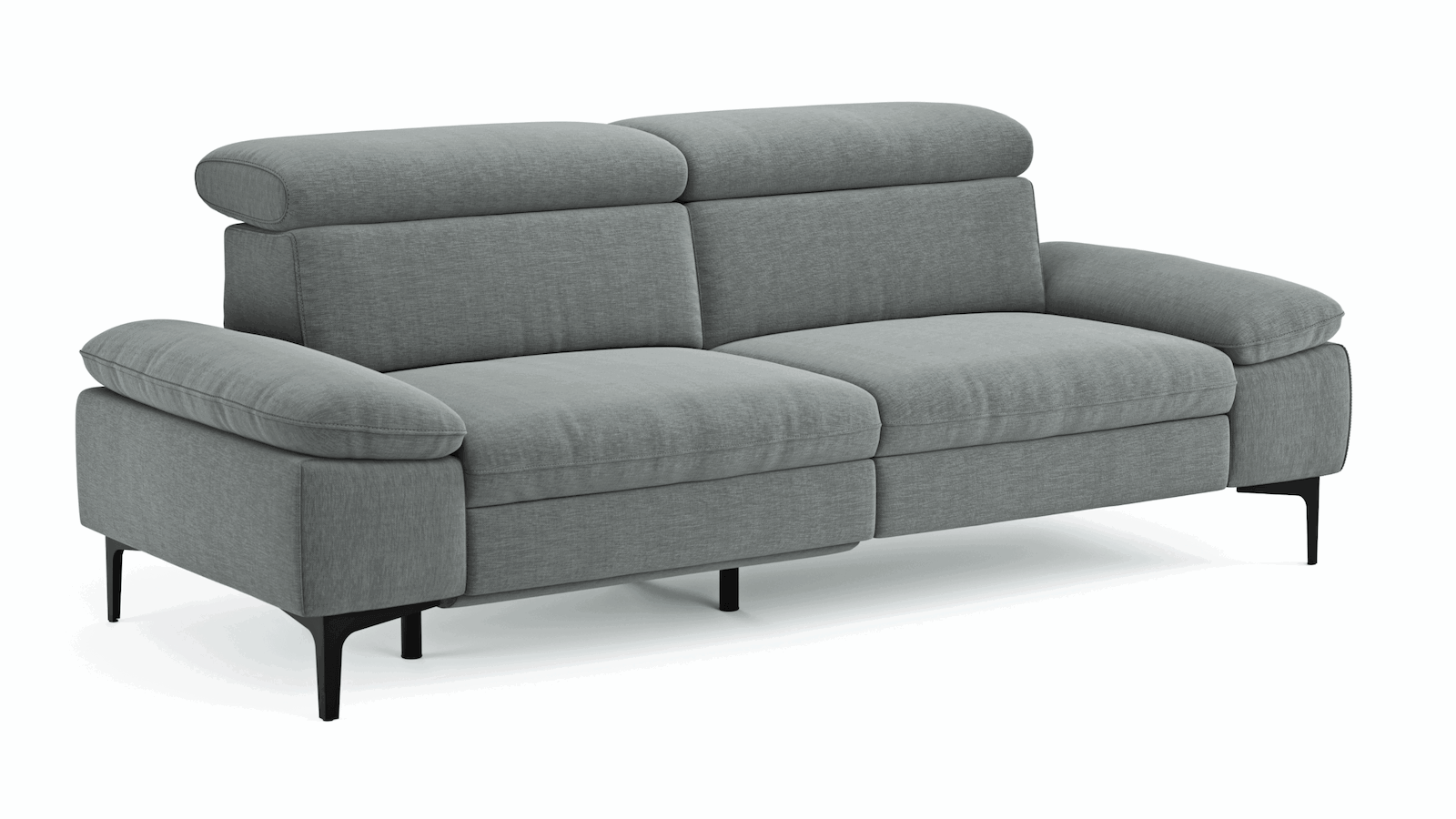3-Sitzer-Sofa Felipa mit motorischer Relaxfunktion von Global Family