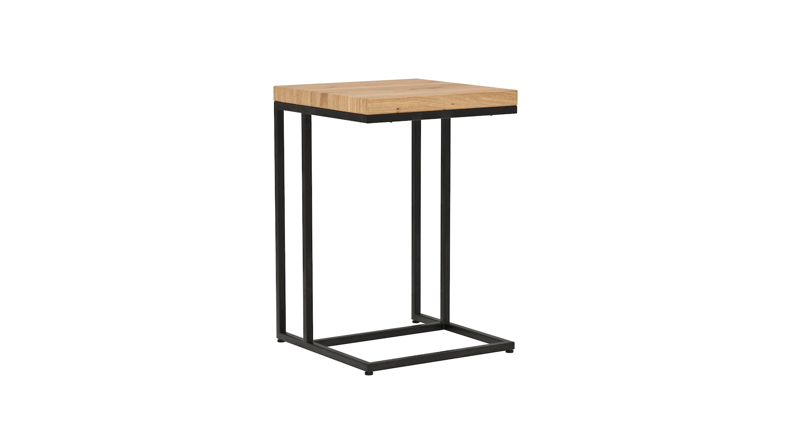 Beistelltisch Farmingdale - LBH ca. 45x45x67 cm, Eiche massiv, natur geölt Natura Home
