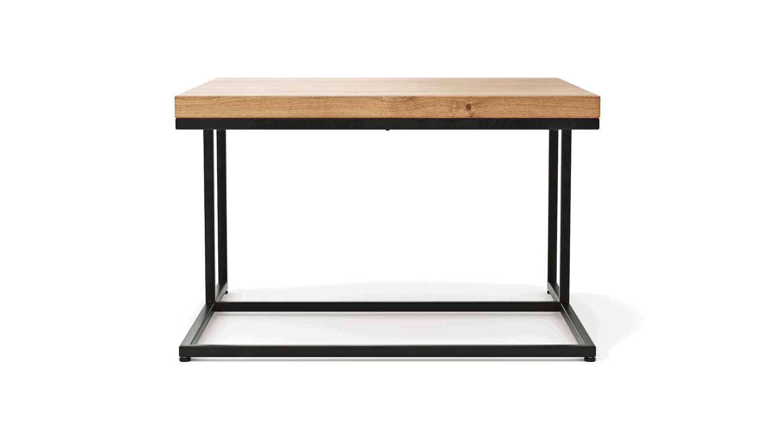 Couchtisch Farmingdale - LBH ca. 75x75x47 cm, Eiche massiv, natur geölt Natura Home