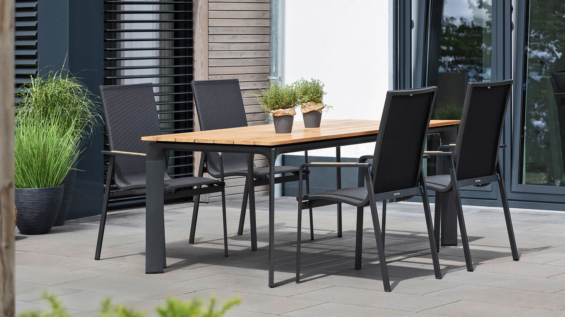 TEAK Tischplatte für Gartentische