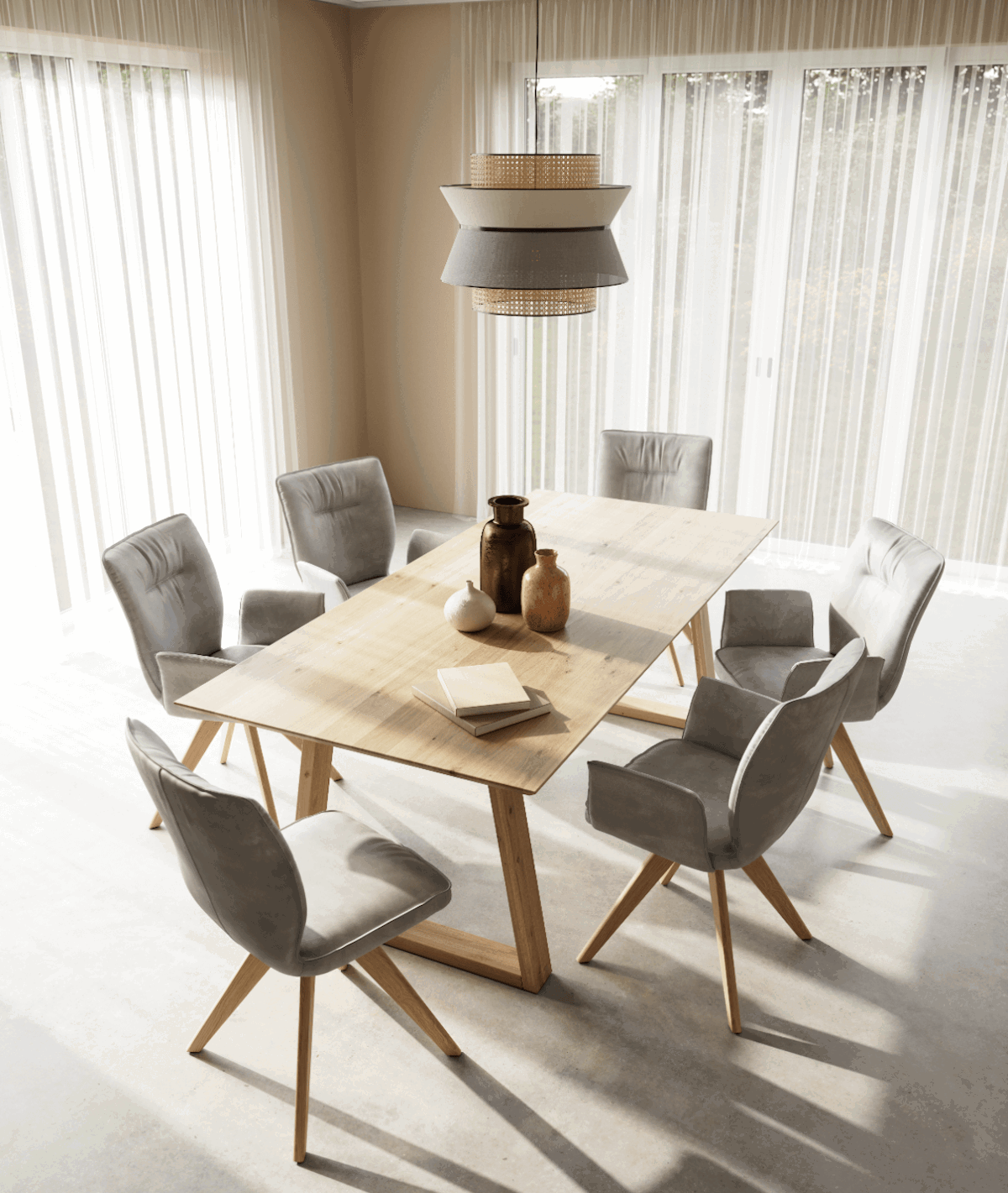 Stuhl Westmore in verschiedenen Farben von Natura Home
