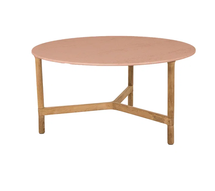 CANE-LINE® Twist Couchtisch Teak, large