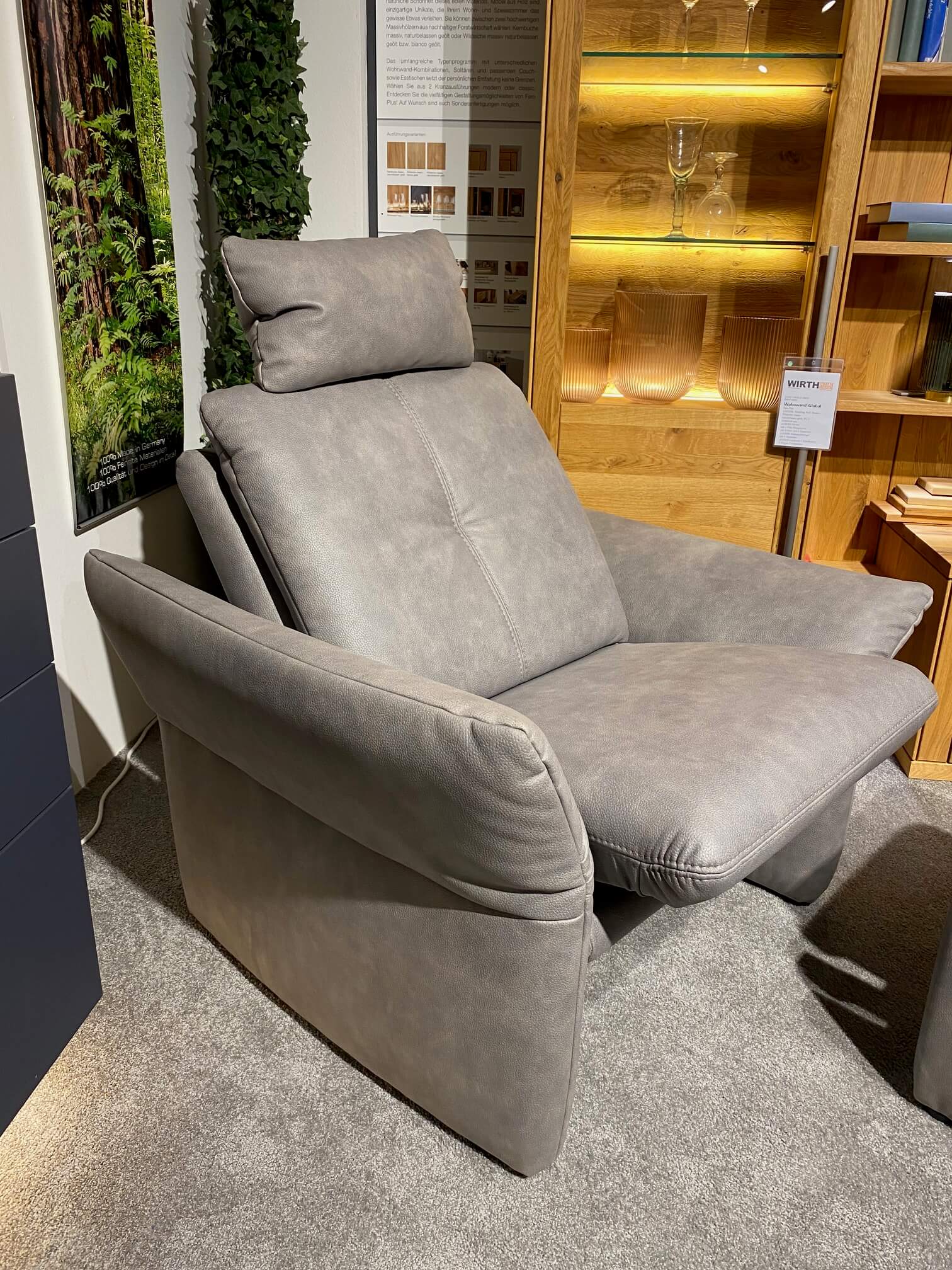 Sessel mit Hocker Global Tenero – Bild 4