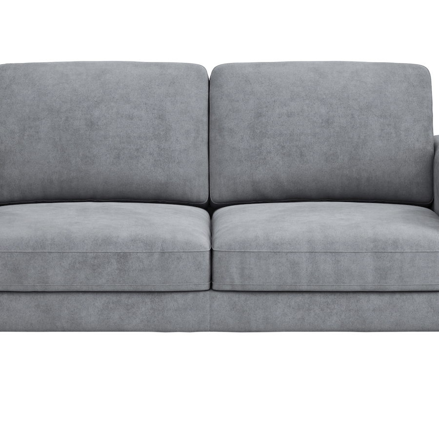 Sofa Oviedo - 2-Sitzer, Stoff, Grau oder Braungrün