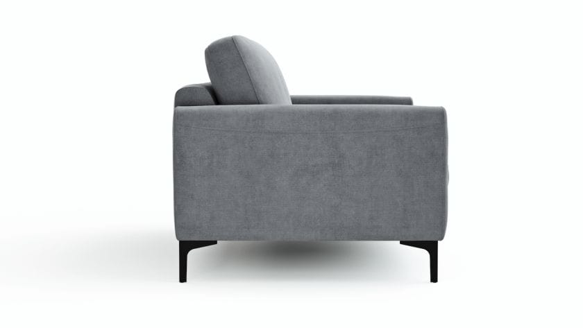 Sofa Oviedo - 2-Sitzer, Stoff, Grau oder Braungrün