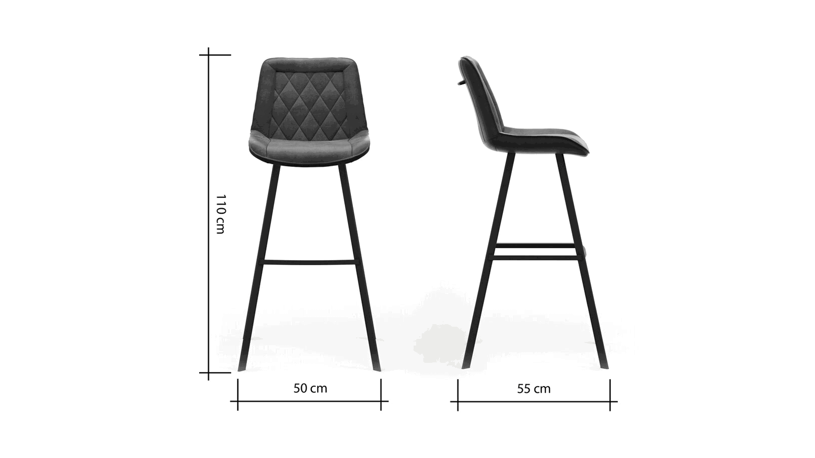 Barhocker Wesley von Natura Home – Bild 7