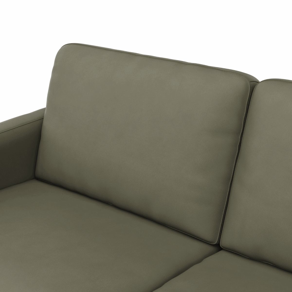 3-Sitzer Ledersofa Enna in Olive-Grün von Contur Einrichten 2023-06-29 at 16.32.51