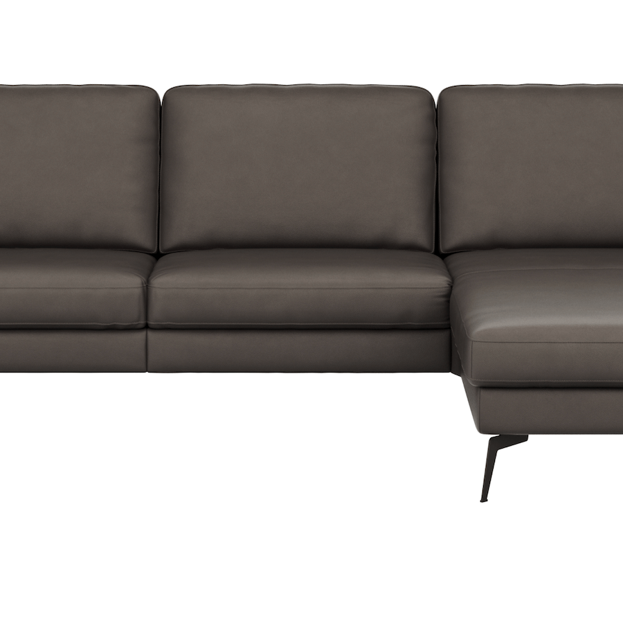 3-Sitzer Ledersofa Enna in Schwarz von Contur Einrichten 2023-06-29 at 16.39.16