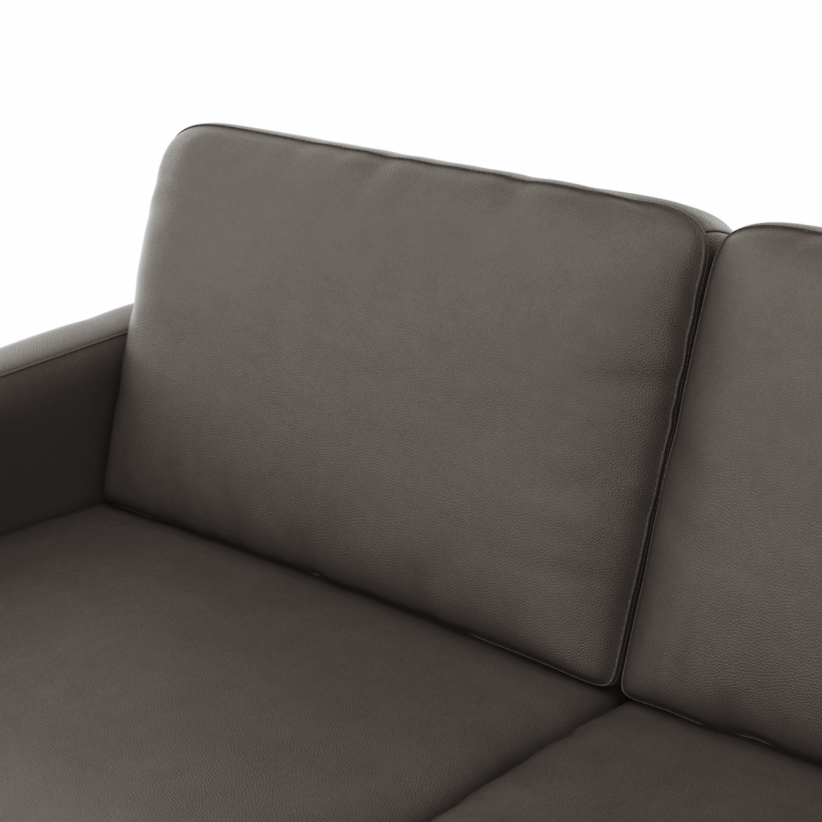 3-Sitzer Ledersofa Enna in Schwarz von Contur Einrichten 2023-06-29 at 16.39.16