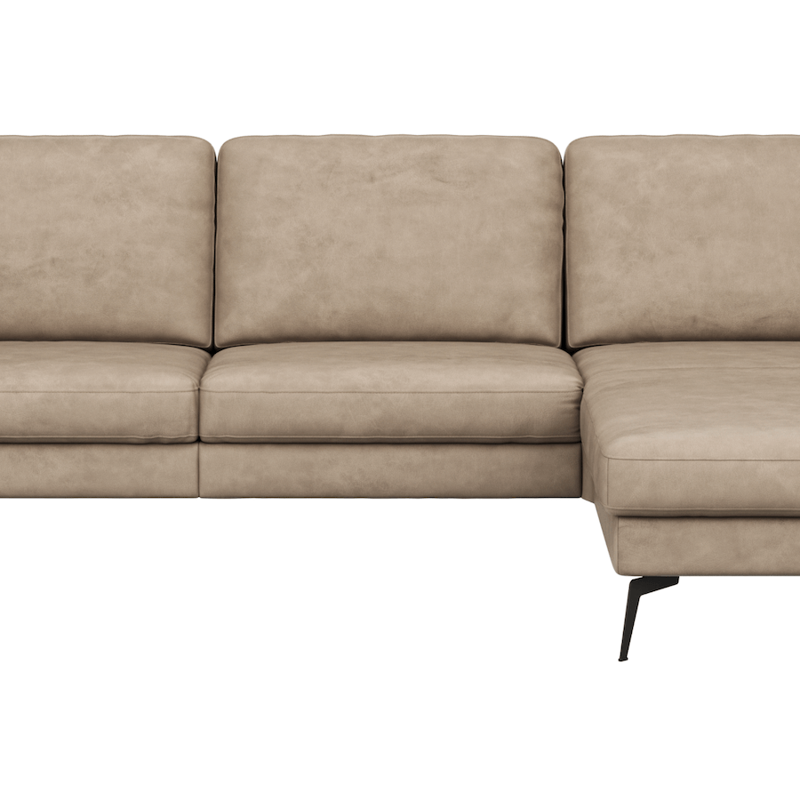 3-Sitzer Ledersofa Enna in Taupe von Contur Einrichten 2023-06-29 at 16.41.52