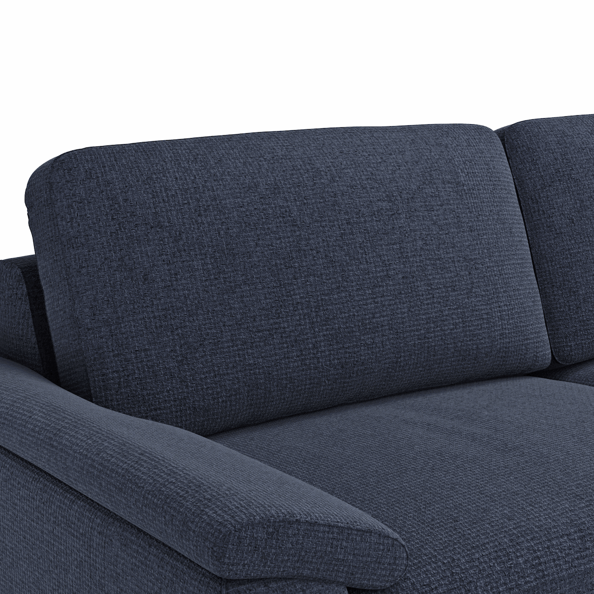 Sofa Oviedo - 3-Sitzer, Stoff, Dunkelblau