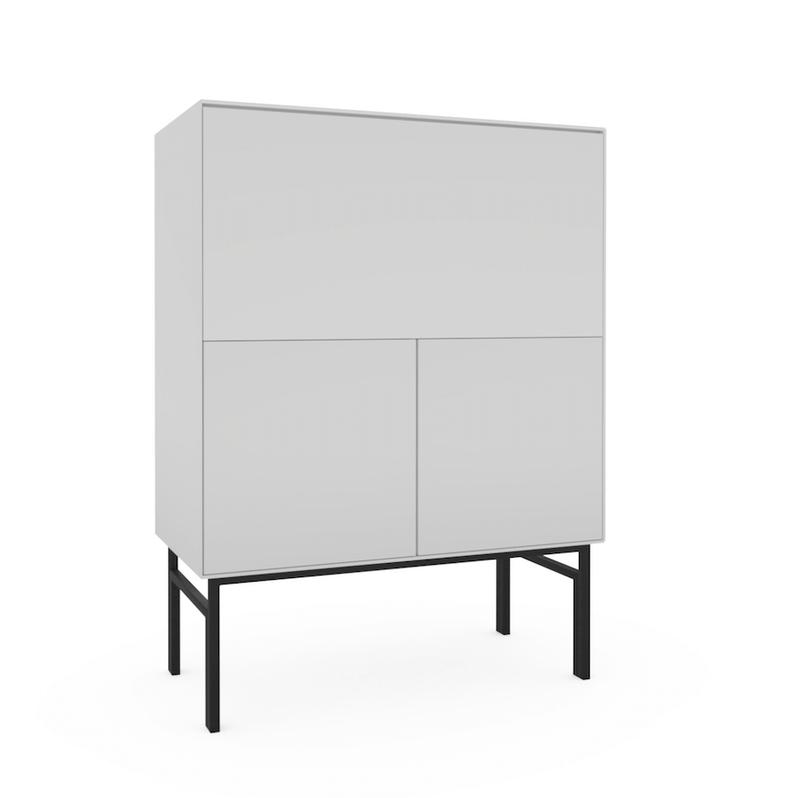 Highboard Henri - Lack, Weiß von Raum.Freunde
