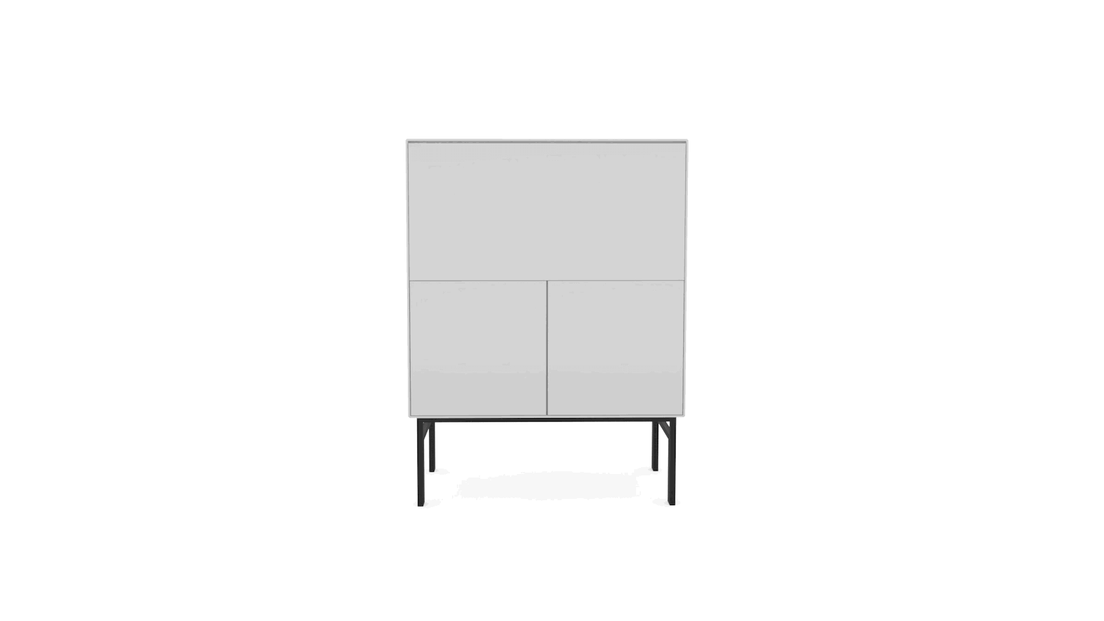 Highboard Henri - Lack, Weiß von Raum.Freunde