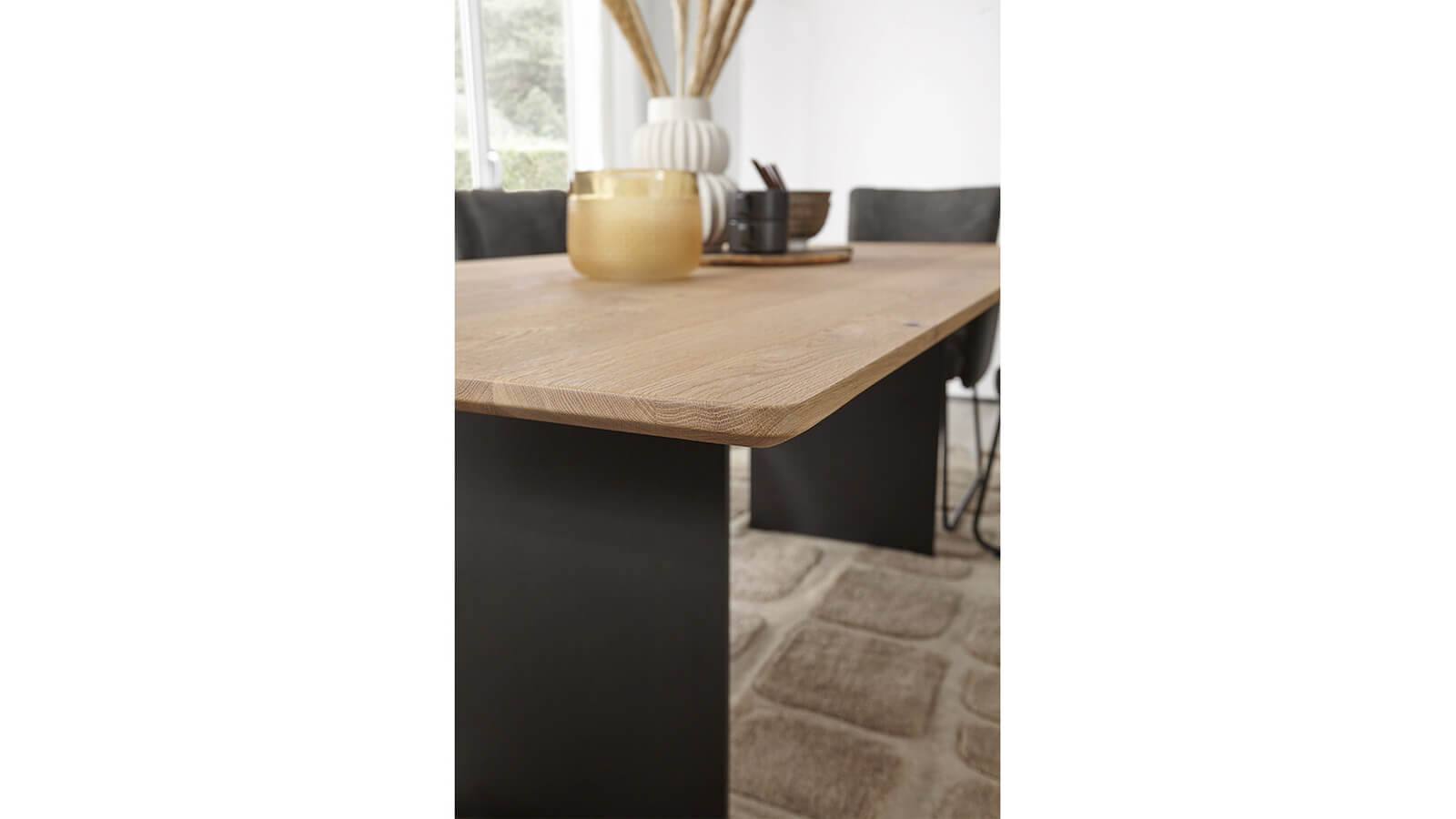 Esstisch Tucson Wildeiche massiv – Bild 3