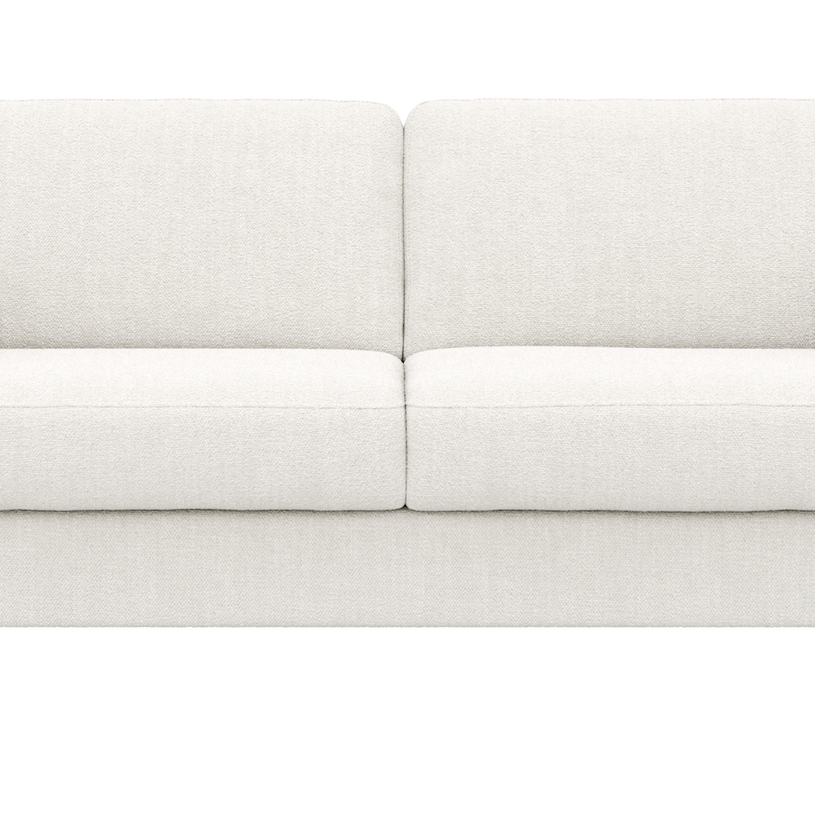 Sofa Nuoro - 2,5-Sitzer inkl. Schlaffunktion, Armlehne breit, Stoff, Natur