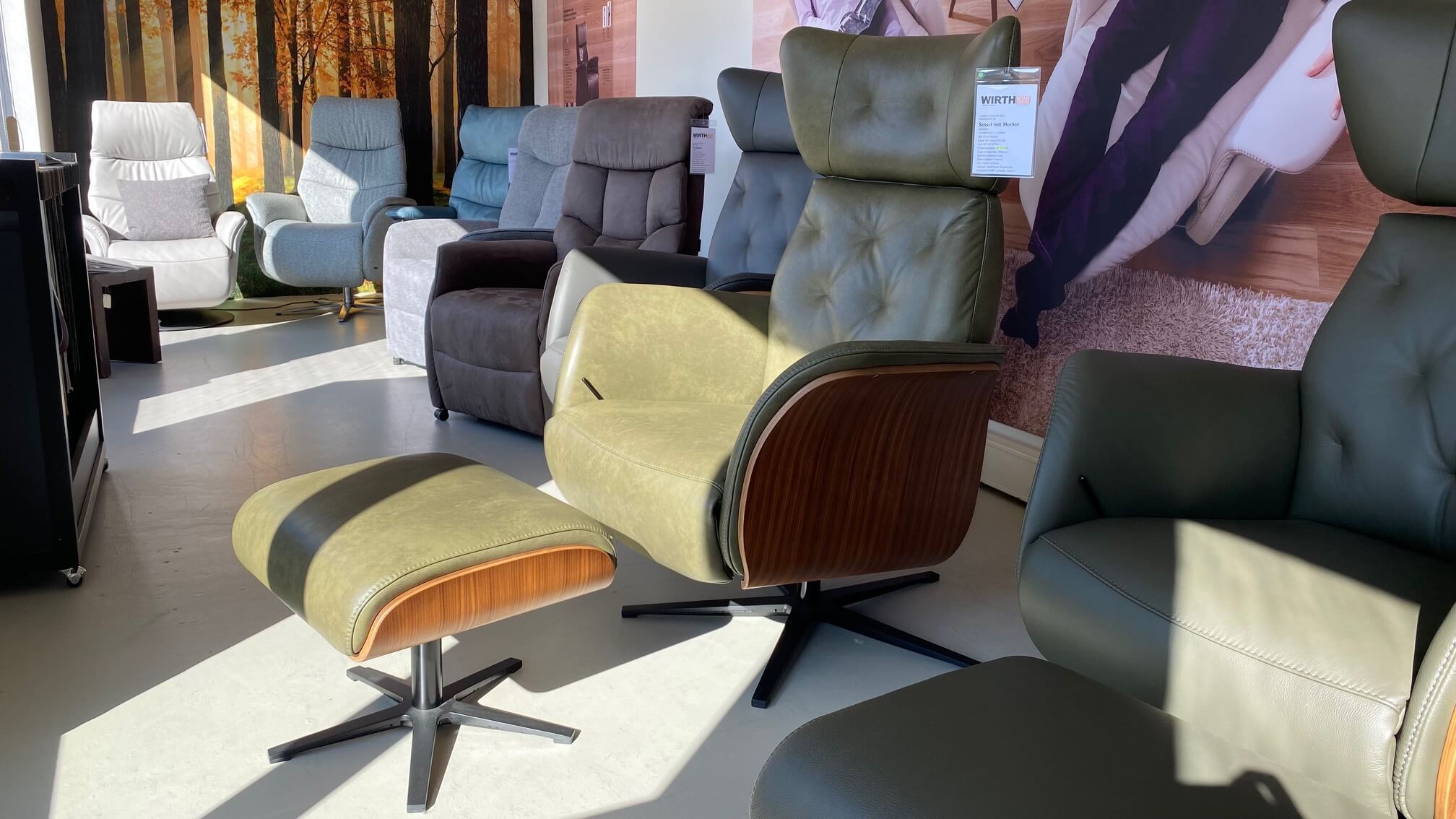 Drehsessel & Hocker Natura Aberdeen