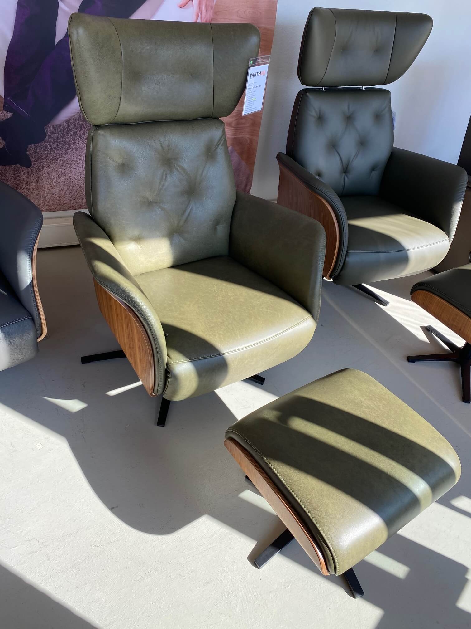 Drehsessel & Hocker Natura Aberdeen – Bild 4