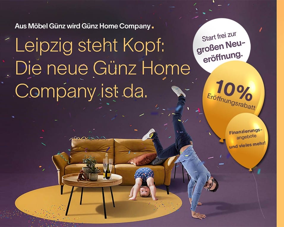Möbel Günz wird Home Company Neueröffnung