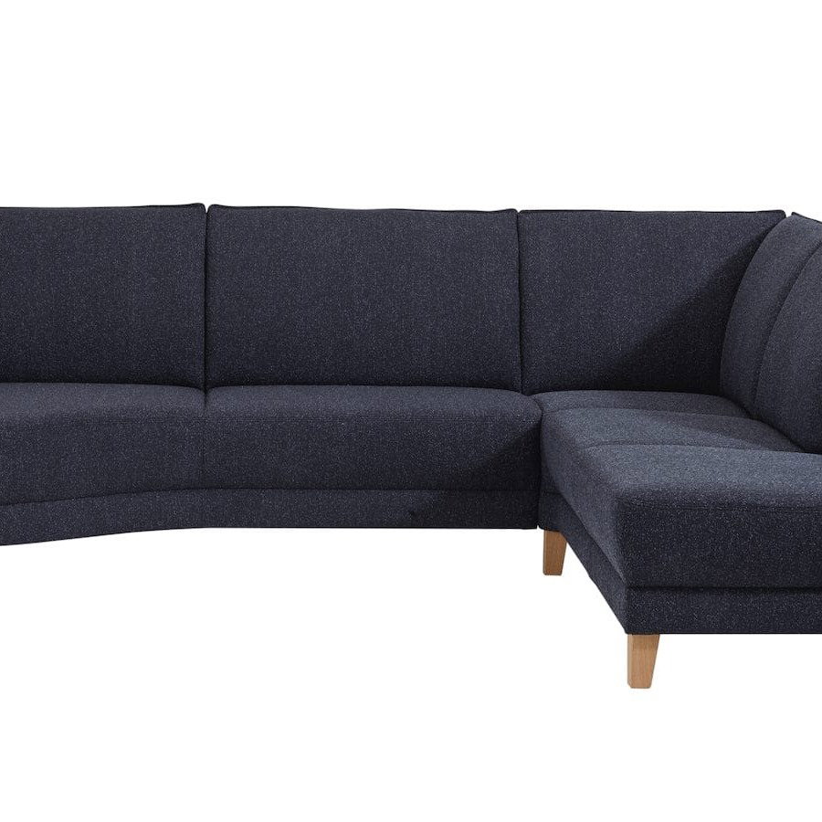 Sofa Stamford - inkl. Armlehne verstellbar, 3,5-Sitzer, Bogen links mit Ecksofa 2-sitzig