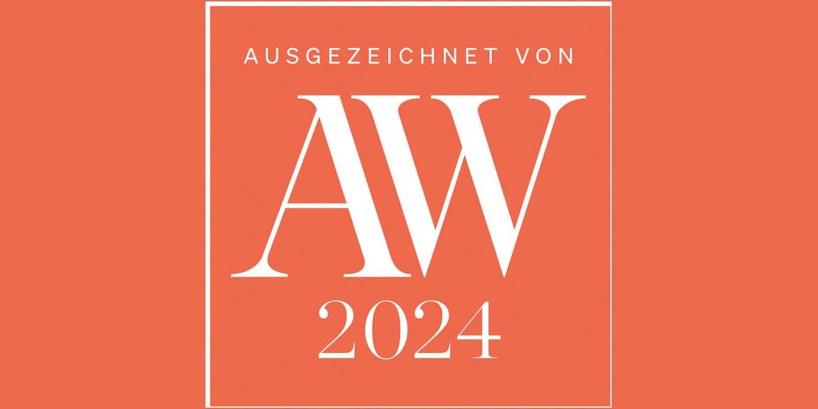 Auszeichnung durch Architektur & Wohnen Raab Homecompany
