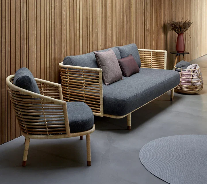 CANE-LINE® Sense 3-Sitzer Sofa – Bild 7