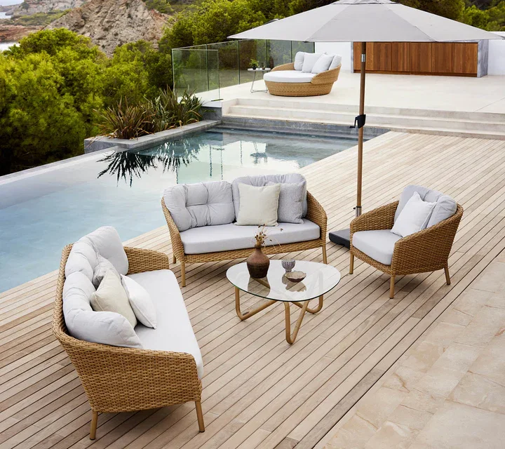 CANE-LINE® Ocean large 3-Sitzer Sofa – Bild 5