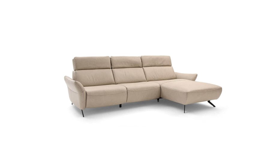 Musterring MR 280 Ecksofa Leder / Beige