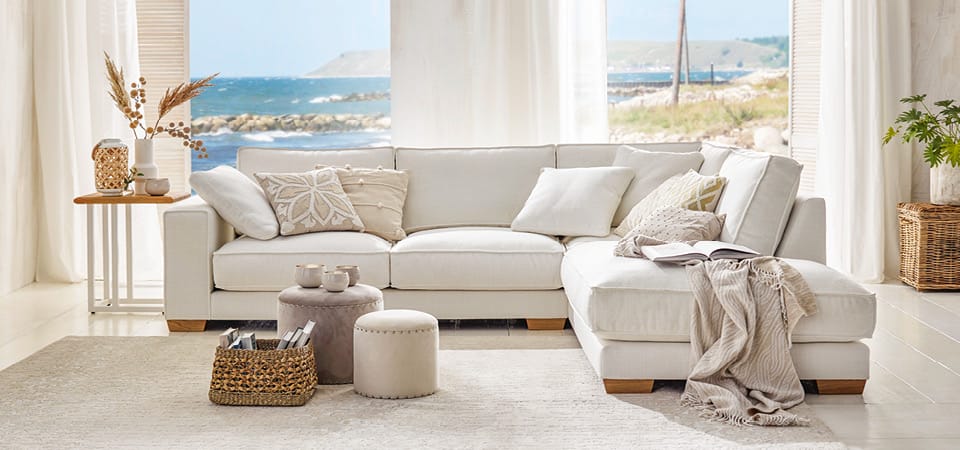 Gemütliches Sofa für Ferienwohnung